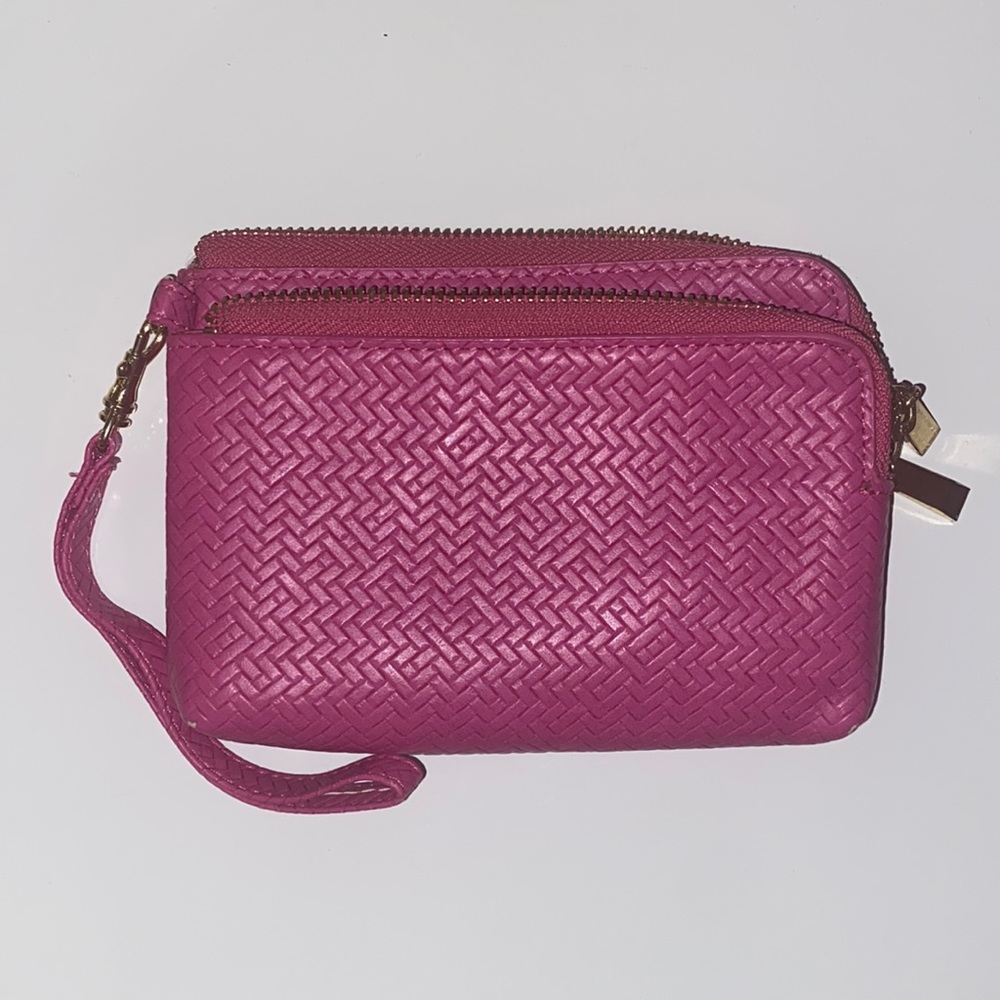 Pink wristlet